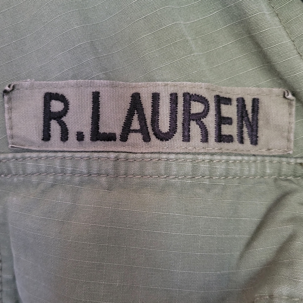 DENIM & SUPPLY RALPH LAUREN // ltd ed over-sized belted field vest jacket RARE - Picture 2 of 13